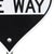 One Way Heart XI - Contemporary Heart Street Sign Art in Vinyl and Steel For Sale - Image 4 of 9