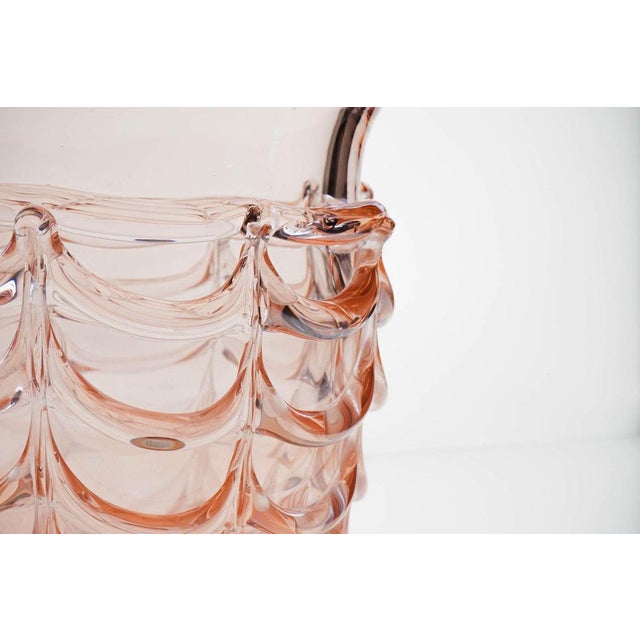 Large Murano Glass Rose Vase or Ice Bucket from Seguso Vetri d'Arte, 1960s For Sale - Image 6 of 18