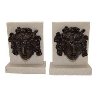 1960s British Museum Bookends - a Pairof Dionysus For Sale