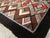Brown Galerie Shabab Collection Mid-20th Century Handmade Polish Geometric Art Deco Style Accent Rug For Sale - Image 8 of 9