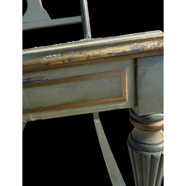 Berkey & Gay Antique Petite Rocking Chair With Turned Details For Sale - Image 4 of 10