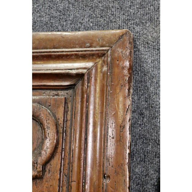Pair of French 19th Century Era Normandy Walnut Panel Sconces For Sale - Image 10 of 11