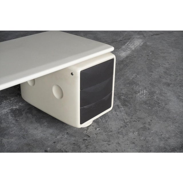 Jet Corner Desk by Ernest Igl for Wilhelm Werndl, Germany, 1970s For Sale - Image 3 of 11