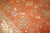 Late 19th Century Pumpkin Orange Antique Square Large Oushak Rug - 12'5" x 14' For Sale - Image 5 of 14