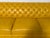 Animal Skin Marcantonio Designs Yellow Leather Chesterfield Sofa For Sale - Image 7 of 7