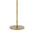 Metal Modern Gold Faux Bamboo Floor Lamp For Sale - Image 7 of 7