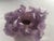 Natural large amethyst crystal cluster votive candle holder has a wonderful illumination and is interesting to look at...