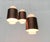 Mid-Century Modern German Space Age Triple Cascade Copper and Glass Pendant Lamp from Staff, 1960s For Sale - Image 9 of 18