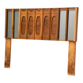 Walnut Queen Tobago Headboard For Sale