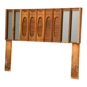 Walnut Queen Tobago Headboard