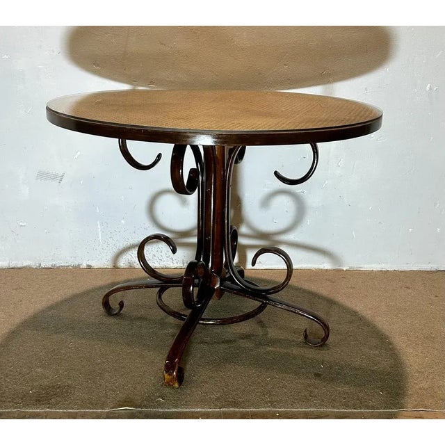 Brown Dining Table by Michael Thonet for Thonet For Sale - Image 8 of 10