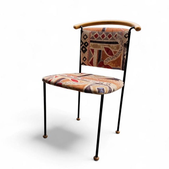 Vintage Italian or Side Desk Chairs, 1980s, Set of 2 For Sale - Image 11 of 15