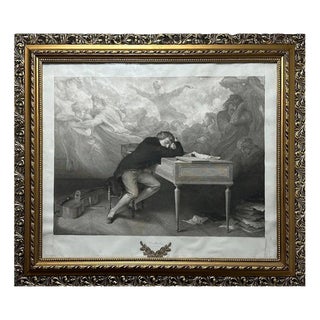 Francois Joseph Aime De Lemud, Beethoven, 1863, Engraving, Framed For Sale