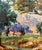 Edmond Flégier, Provence Landscape, 1950s, Oil on Panel For Sale - Image 4 of 10