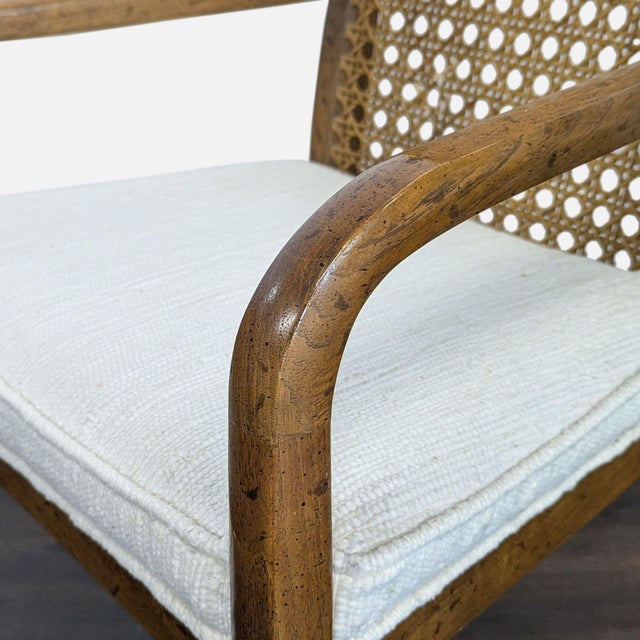 Mid-Century Modern Set of Eight Vintage Drexel Heritage Dining Chairs For Sale - Image 3 of 6