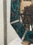 Pair of Octagnal Reverse Painted Malachite Mirrors For Sale - Image 4 of 7