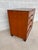 Mid-Century Modern Tomlison Mid Century Modern Cherry & Walnut 4 Drawer Bachelor Chest For Sale - Image 3 of 12