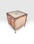 Glass 1990s Charleston Polo Campaign Style Three-Drawer Side Table With Glass Top. For Sale - Image 7 of 11
