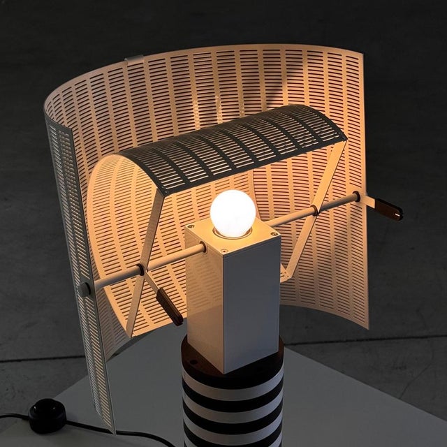 Shogun Table Lamp by Mario Botta for Artemide, 1990 For Sale - Image 6 of 18