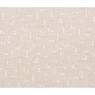 Sample - Schumacher X Caroline Z Hurley Great Rock Sheer Fabric in Sand For Sale