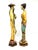 1970s Large Vintage Chinoiserie Sculptural Figures in Resin, 1970s, Set of 2 For Sale - Image 5 of 18
