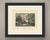 An unlettered English landscape etching of a wooded lane, probably after John Constable, from the same small format as our...