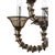 Handcrafted Modern Fumé Murano Glass Chandelier by Simoeng For Sale - Image 4 of 8