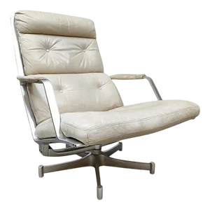Danish FK 85 Lounge Chair by Preben Fabricius & Jørgen Kastholm for Alfred Kill, 1970s