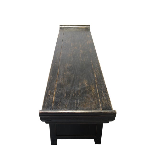 Wood Classic Altar Low Sideboard For Sale - Image 7 of 12