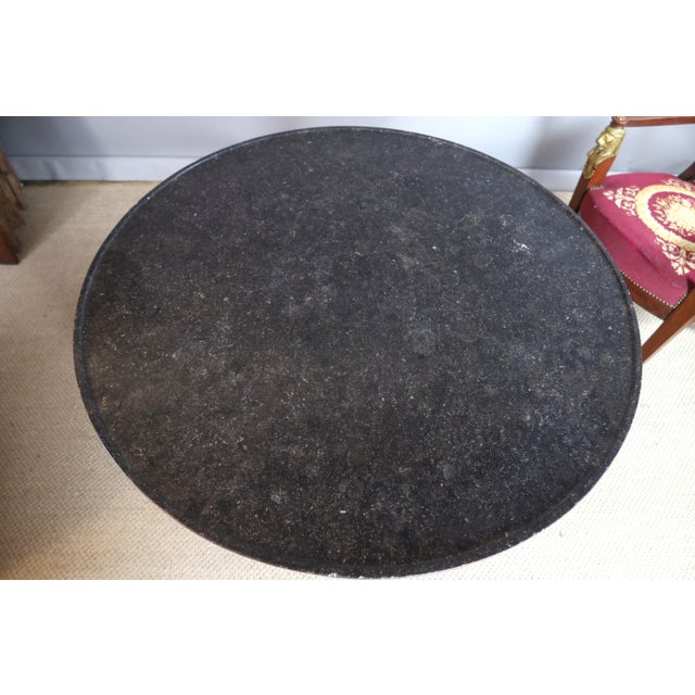 Empire Mahogany Pedestal Table For Sale - Image 9 of 11