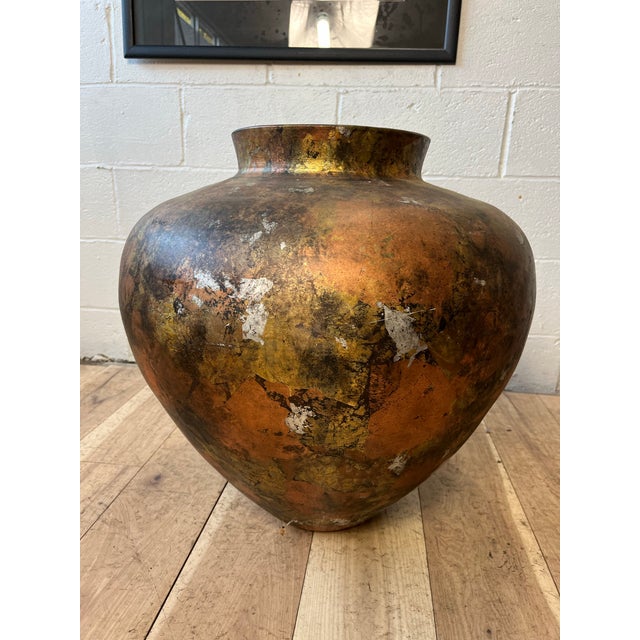 Steven Kaye Post-Modern Floor Vase, Earthenware, Millennium Collection, 1989 For Sale In New York - Image 6 of 10