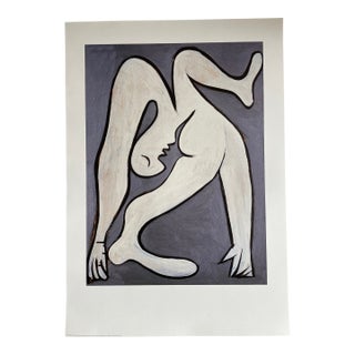 Pablo Picasso (1881-1973), Femme Acrobate, 1930, Copyright 2004 Succession Pablo Picasso, Sabam Belgique, Printed in Belgium, Large Format For Sale