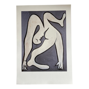 Pablo Picasso (1881-1973), Femme Acrobate, 1930, Copyright 2004 Succession Pablo Picasso, Sabam Belgique, Printed in Belgium, Large Format