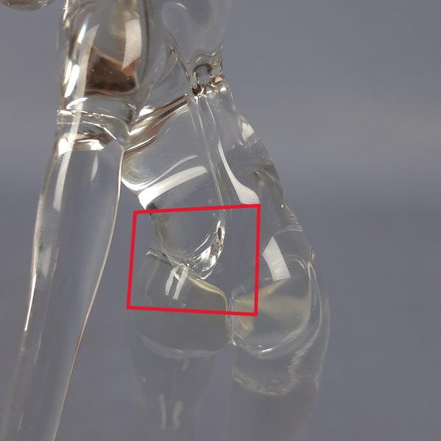 Glass Sculpture of Ballerina by Amanzio Bormioli, 20th Century For Sale - Image 13 of 17