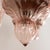 Pink Handmade Cipria Pink Murano Glass Six-Light Chandelier, Italy, 1980s For Sale - Image 8 of 12