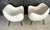 Mid-20th Century Modernism White RM58 Armchairs by Roman Modzelewski for Vzór, 2016, Set of 2 For Sale - Image 6 of 18