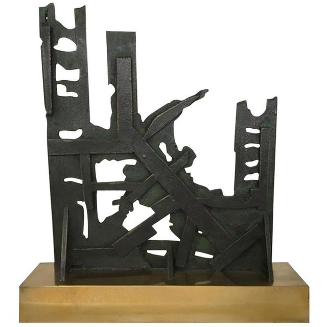 Abstract Sculpture by Nevio De Luca, Italy, 1980s For Sale - Image 17 of 17