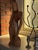 Brown Vintage Ghanaian Hand-Carved Wood Abstract Seated Figure Sculpture For Sale - Image 8 of 10