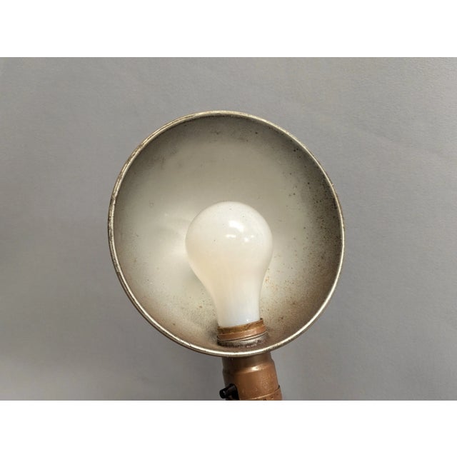 Copper Rodale Gooseneck Desk Lamp For Sale - Image 8 of 9