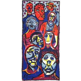 1989 Ricardo Mosner Lara Vinci Gallery Poster For Sale