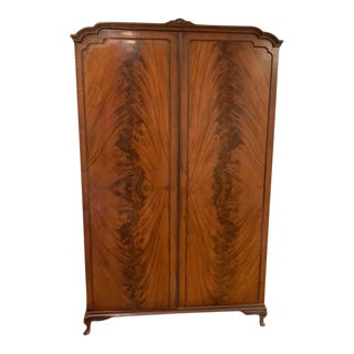 Early 20th Century Art Deco Armoire For Sale