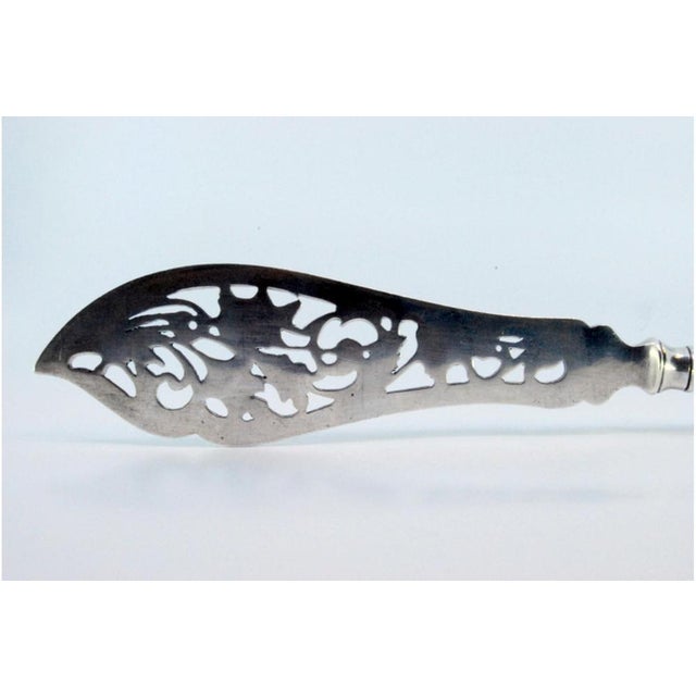 Silver Fish Knife, in Very Good conditions. Designed 1890 to 1919 This piece has an attribution mark, I am sure that it is...