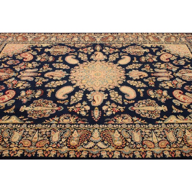 Middle Eastern Hand-Knotted Rug For Sale - Image 5 of 9