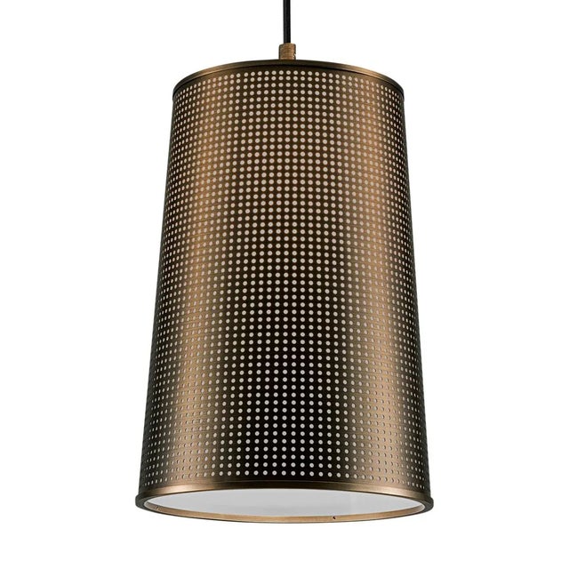 Roma Golden Bronze Ceiling Light For Sale - Image 4 of 4