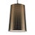 Roma Golden Bronze Ceiling Light For Sale - Image 4 of 4