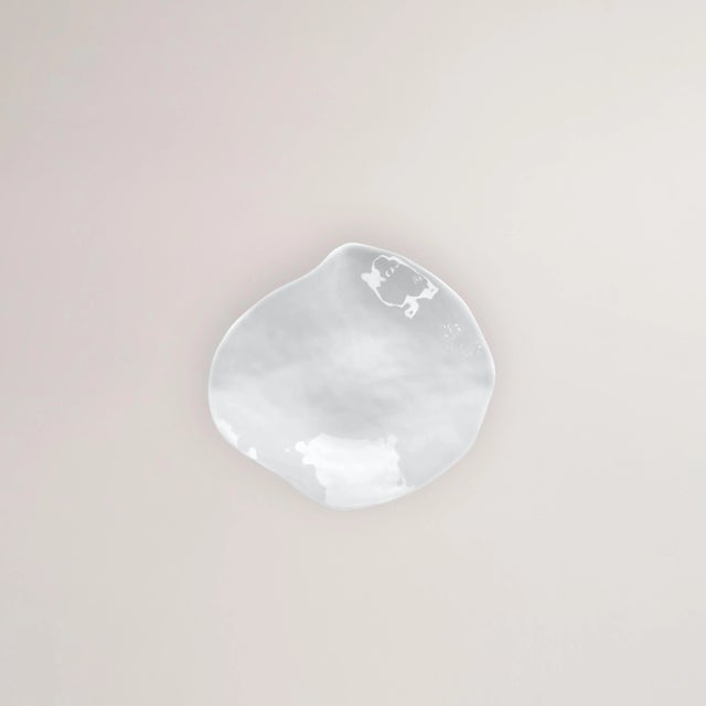 Ceramic Indulge Nº5 Small White Handmade Porcelain Plates by Sarah-Linda Forrer, Set of 2 For Sale - Image 7 of 7