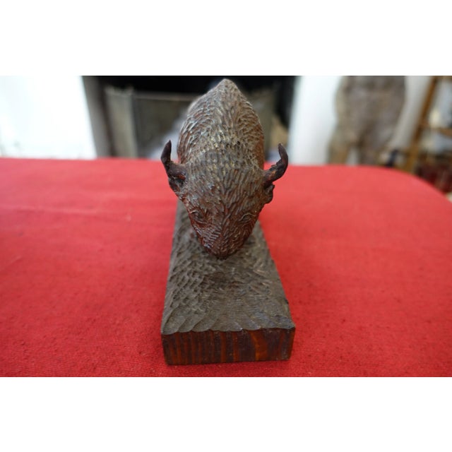 Black Forest Brienz Wood Figure, in Flawless conditions. Designed 1890 to 1919