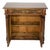 Antique Gründerzeit Vertiko Chest of Drawers in Walnut Veneer with Brass Fittings, Late 19th Century For Sale