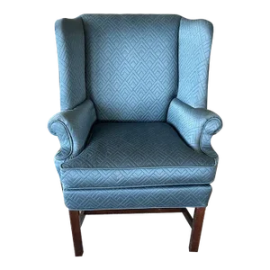 1970s Petite Wingback Chair by Fairington
