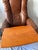 Vintage Ekornes Leather Stressless Recliner With Swing-Out Table For Sale - Image 9 of 17